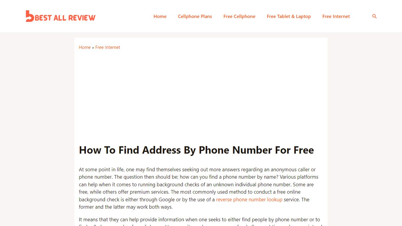 How To Find Address By Phone Number For Free 2022 - Best All Review